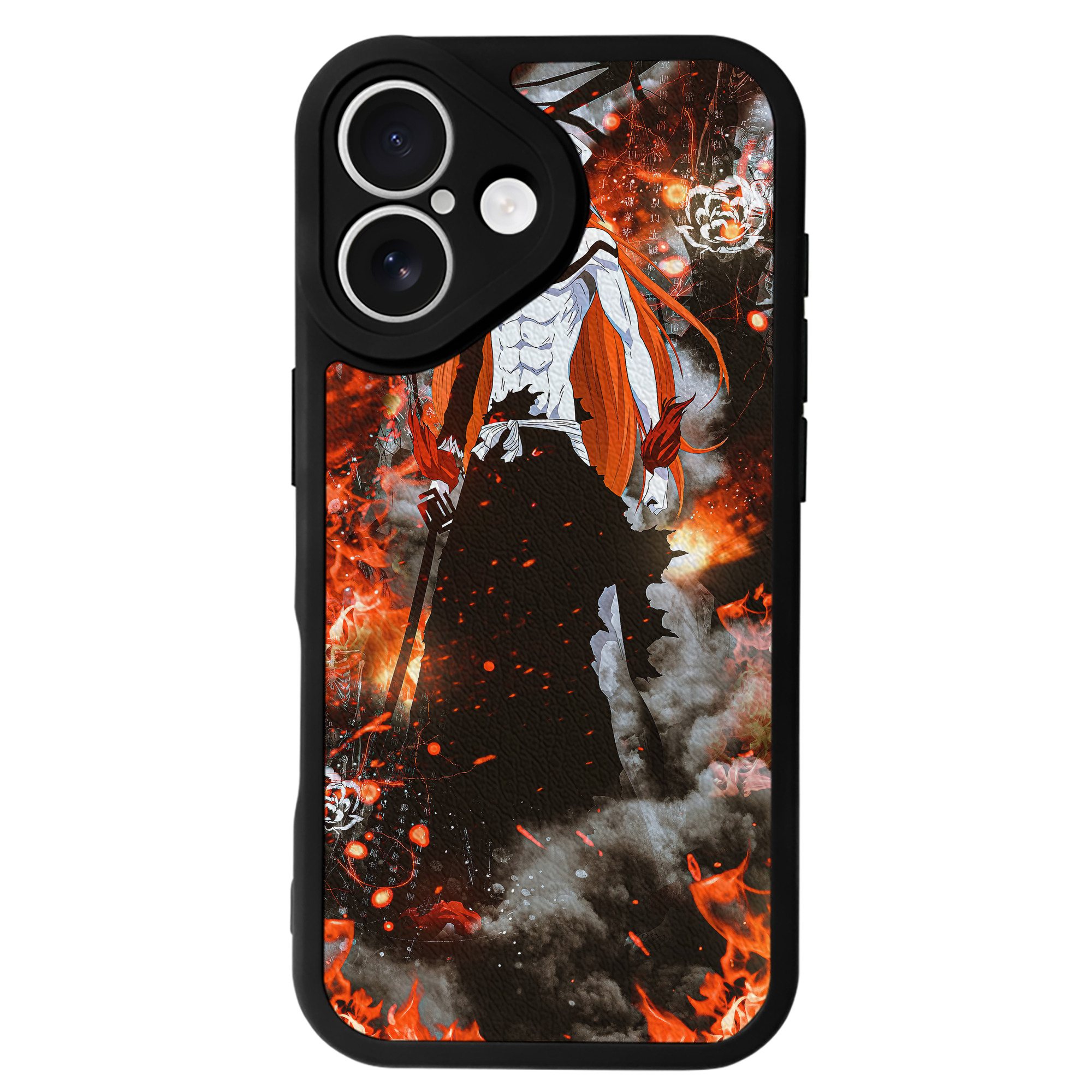 （画像用） ブリーチ BLEACH 【iPhone 16シリーズ対応】シリコンスマホケース（レザー調） 材質：シリコン